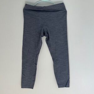 Lululemon Align Size 12 soft textured grey heather leggings